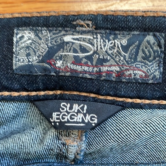 Silver Jeans Suki Jegging Size 32/31 A4 - Picture 4 of 7